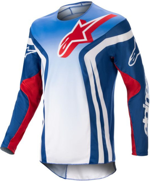 Tricou Enduro Rac-Semi Blue/Orange
