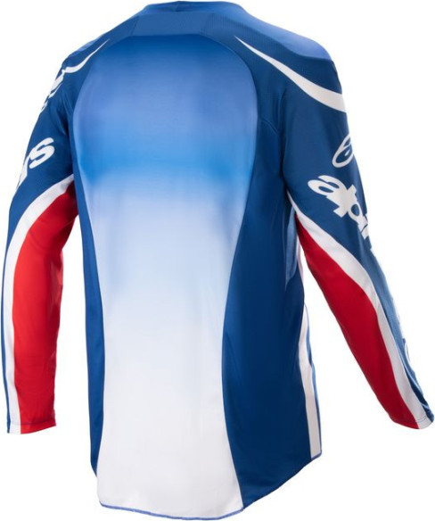 Tricou Enduro Rac-Semi Blue/Orange