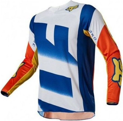 Tricou Moto Enduro 360 RKANE Orange/Blue