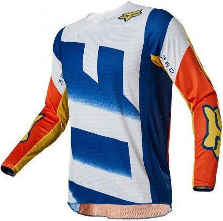 Tricou Moto Enduro 360 RKANE Orange/Blue