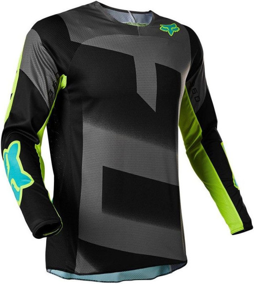 Tricou Moto Enduro 360 RKANE Grey/Yellow