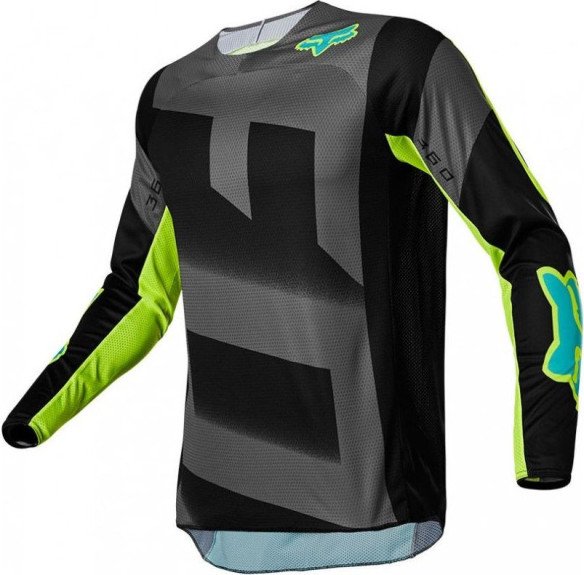Tricou Moto Enduro 360 RKANE Grey/Yellow