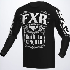Tricou Enduro Clutch Black/White