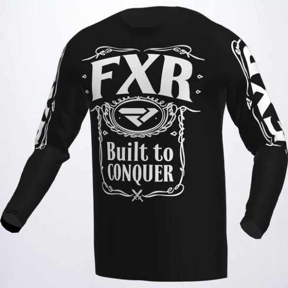 Tricou Enduro Clutch Black/White