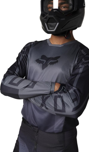 Tricou Moto MX 180 Leed Black Dark Shadow 23