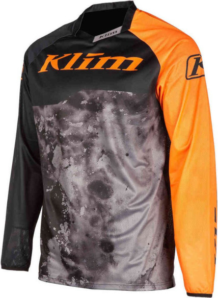 Tricou Moto Enduro XC Lite Corrosion Strike Orange