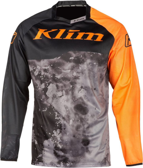 Tricou Moto Enduro XC Lite Corrosion Strike Orange