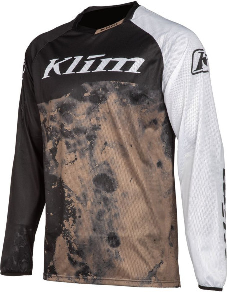 Tricou Moto Enduro XC Lite Corrosion Warp Gray 23
