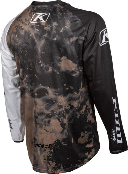 Tricou Moto Enduro XC Lite Corrosion Warp Gray 23