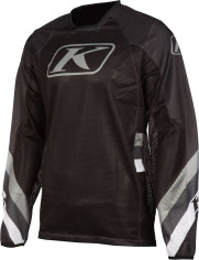 Tricou Moto Enduro Mojave Black/Monument Gray 23