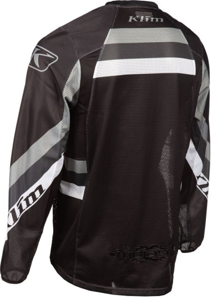 Tricou Moto Enduro Mojave Black/Monument Gray 23