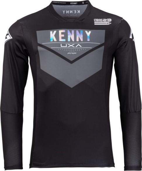 Tricou Moto Enduro Perfomance Black/Holographic 23