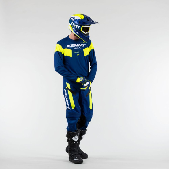Tricou Moto Enduro Titanium Solid Navy 23