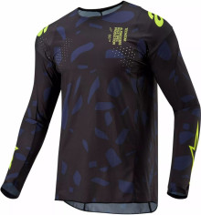 Tricou Moto Enduro/MX Techstar Rantera Black/Yellow 24