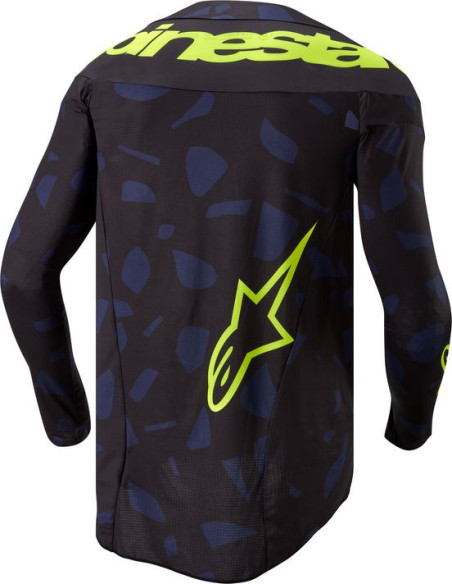 Tricou Moto Enduro/MX Techstar Rantera Black/Yellow 24