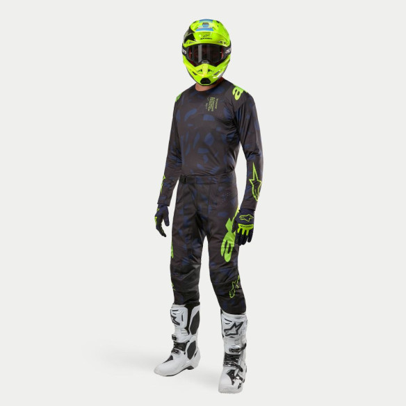 Tricou Moto Enduro/MX Techstar Rantera Black/Yellow 24