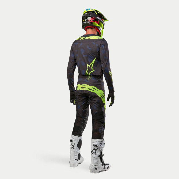 Tricou Moto Enduro/MX Techstar Rantera Black/Yellow 24