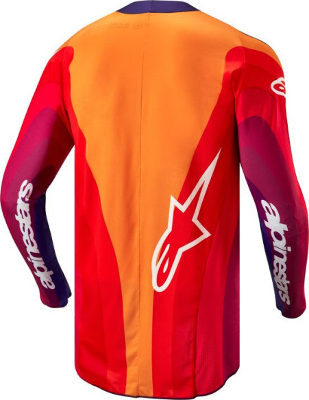 Tricou Moto Enduro/MX Techstar Pneuma Orange/Purple 24