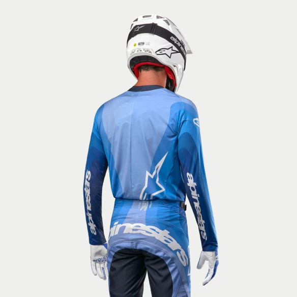 Tricou Moto Enduro/MX Techstar Pneuma Navy/Blue 24