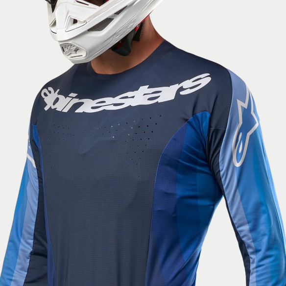Tricou Moto Enduro/MX Techstar Pneuma Navy/Blue 24