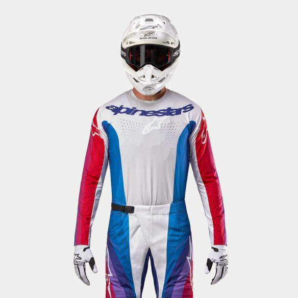 Tricou Moto Enduro/MX Techstar Pneuma Blue/Red/White 24