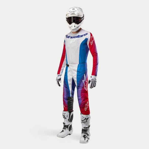 Tricou Moto Enduro/MX Techstar Pneuma Blue/Red/White 24