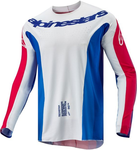 Tricou Moto Enduro/MX Techstar Pneuma Blue/Red/White 24