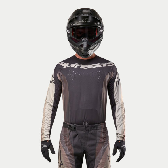 Tricou Moto Enduro/MX Techstar Pneuma Iron Dust/Gray 24