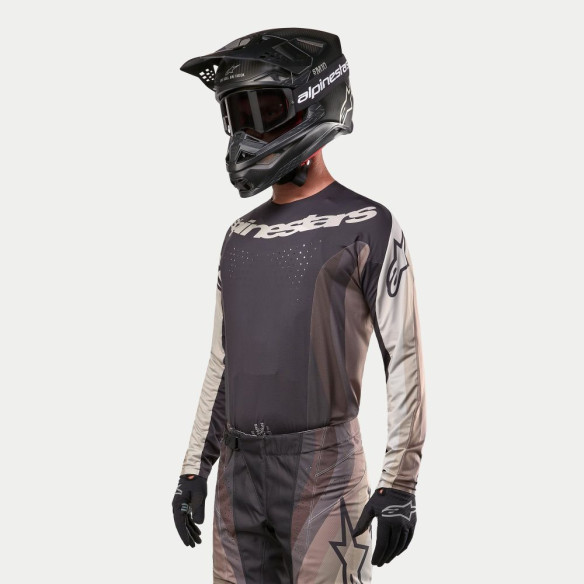 Tricou Moto Enduro/MX Techstar Pneuma Iron Dust/Gray 24