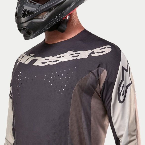 Tricou Moto Enduro/MX Techstar Pneuma Iron Dust/Gray 24