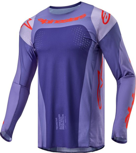 Tricou Moto Enduro/MX Techstar Ocuri Purple/Orange 24