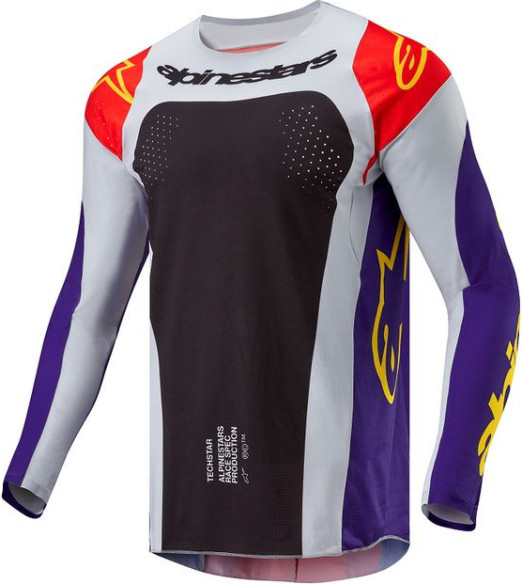 Tricou Moto Enduro/MX Techstar Ocuri Orange/Purple/Black 24