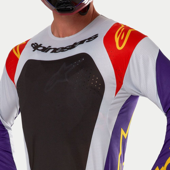 Tricou Moto Enduro/MX Techstar Ocuri Orange/Purple/Black 24