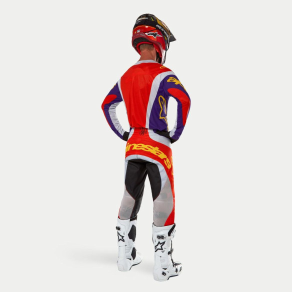 Tricou Moto Enduro/MX Techstar Ocuri Orange/Purple/Black 24