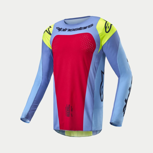 Tricou Moto Enduro/MX Techstar Ocuri Blue/Yellow/Red 24
