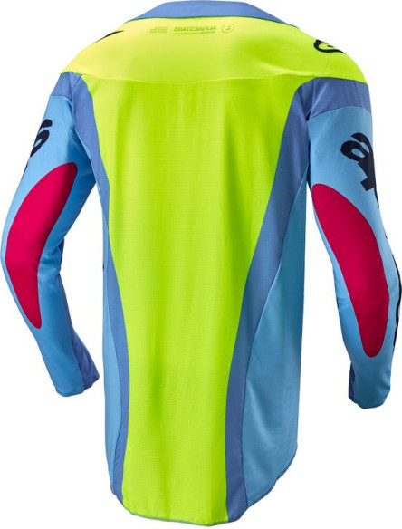 Tricou Moto Enduro/MX Techstar Ocuri Blue/Yellow/Red 24