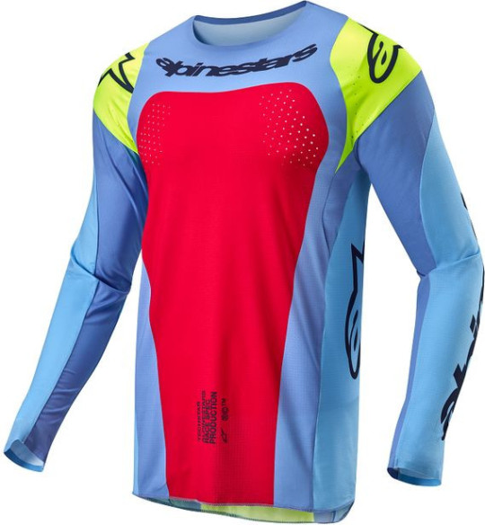 Tricou Moto Enduro/MX Techstar Ocuri Blue/Yellow/Red 24