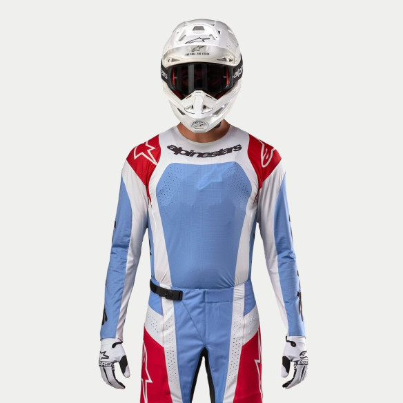Tricou Moto Enduro/MX Techstar Ocuri Blue/Red/White 24