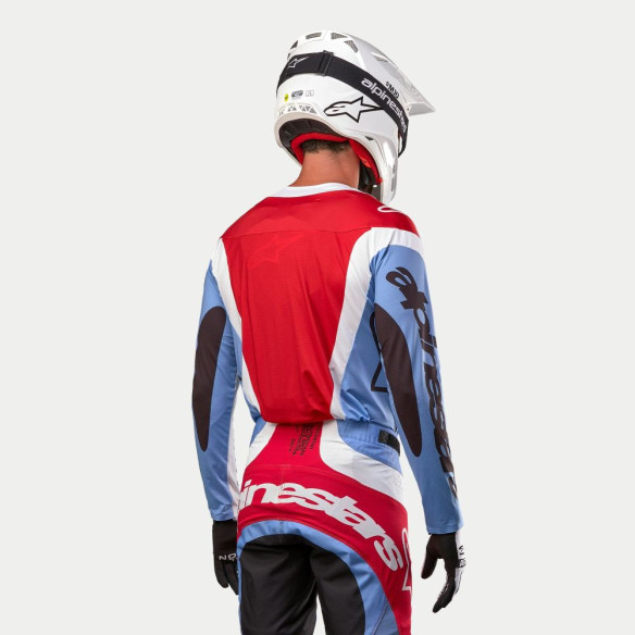 Tricou Moto Enduro/MX Techstar Ocuri Blue/Red/White 24