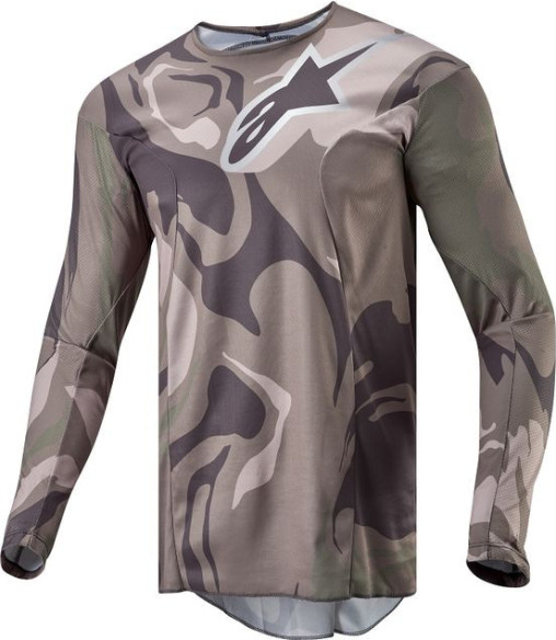 Tricou Moto Enduro/MX Racer Tactical Military Green/Camo Brown 24