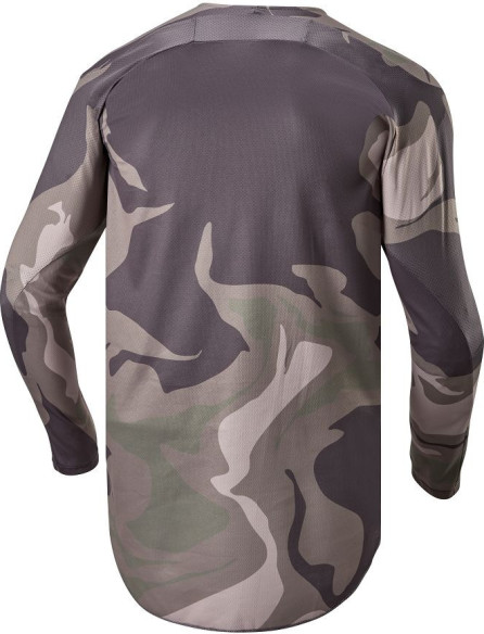 Tricou Moto Enduro/MX Racer Tactical Military Green/Camo Brown 24