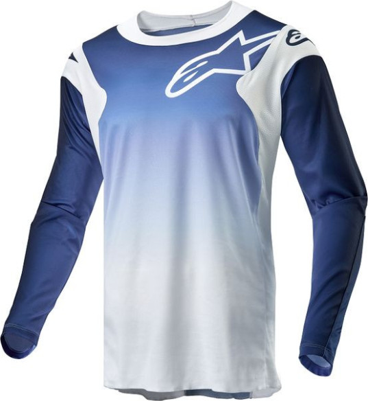Tricou Moto Enduro/MX Racer Hoen White/Navy 24