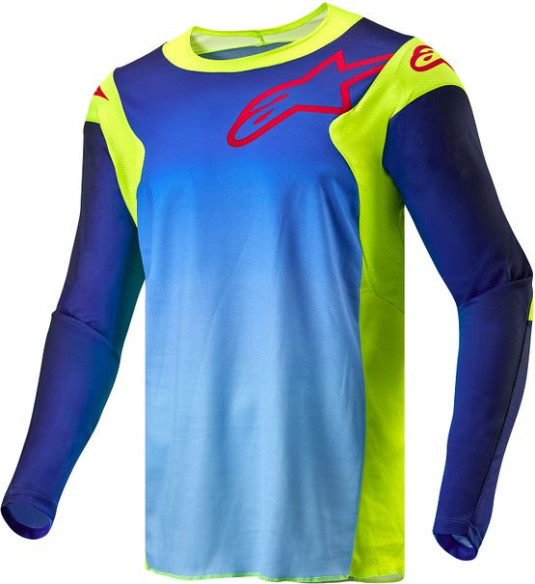 Tricou Moto Enduro/MX Racer Hoen Yellow/Blue 24