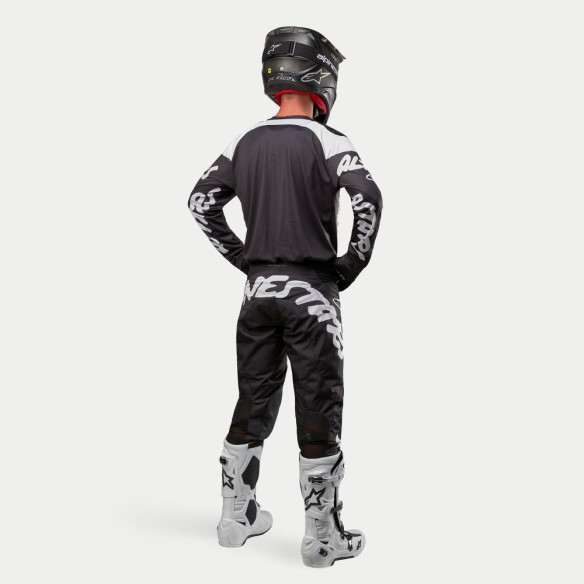 Tricou Moto Enduro/MX Racer Hana Black/White 24