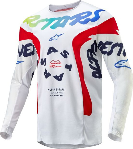 Tricou Moto Enduro/MX Racer Hana White/Multi 24
