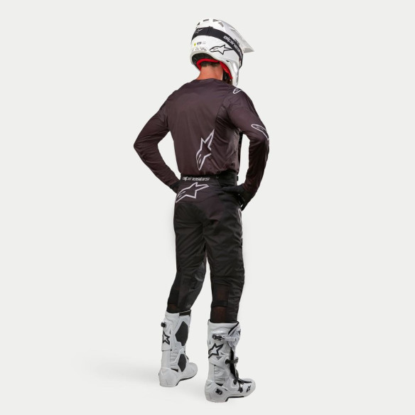 Tricou Moto Enduro/MX Racer Graphite Black 24