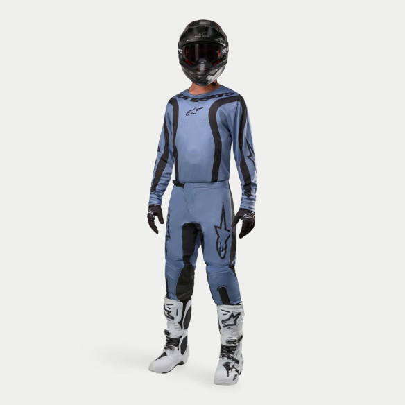 Tricou Moto Enduro/MX Fluid Lurv Blue/Black 24