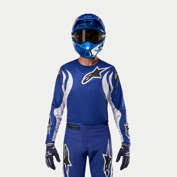 Tricou Moto Enduro/MX Fluid Lucent Blue/White 24