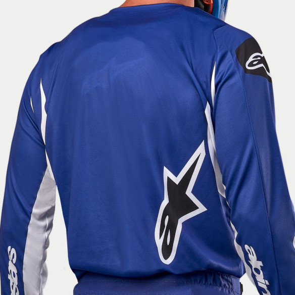 Tricou Moto Enduro/MX Fluid Lucent Blue/White 24