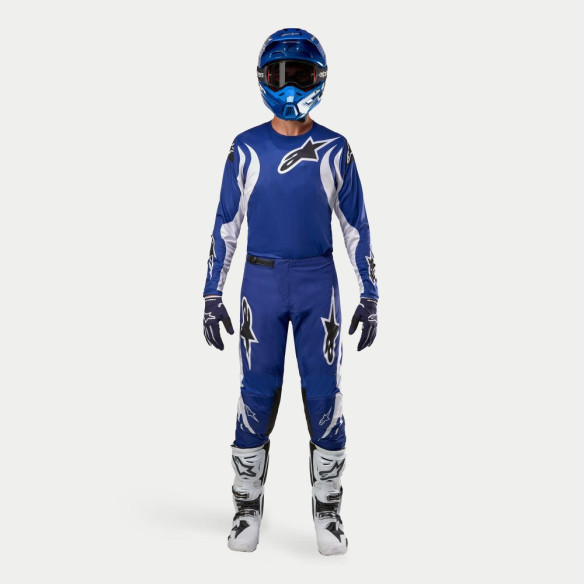 Tricou Moto Enduro/MX Fluid Lucent Blue/White 24